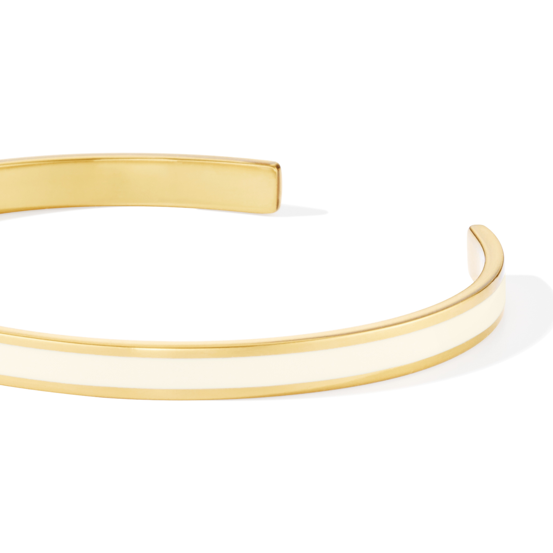 Jonc Bangle - Blanc Sable