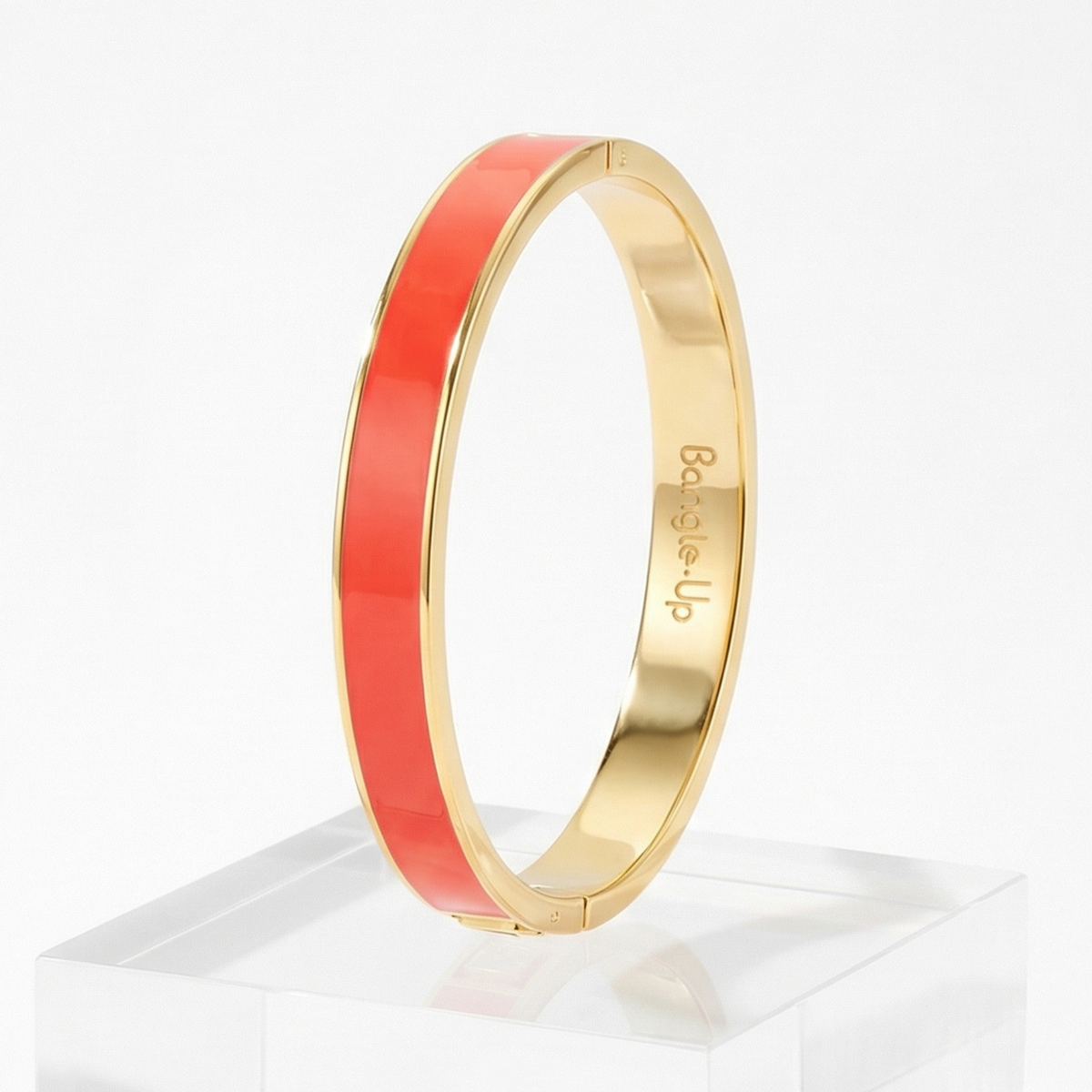 Bracelet Bangle - Orange Tangerine