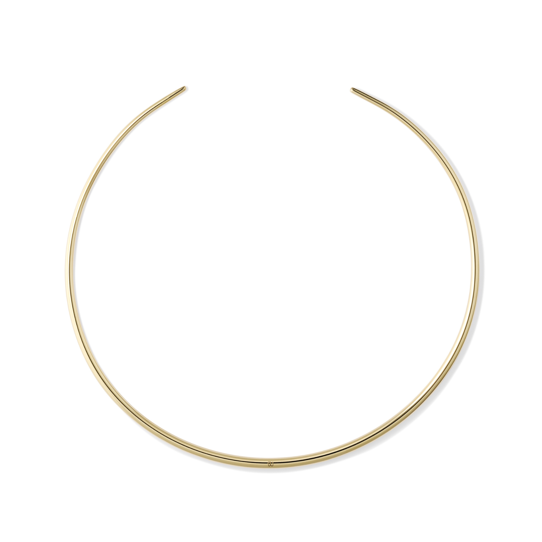 Collier Torque et son Pendentif Peony - Blanc Sable