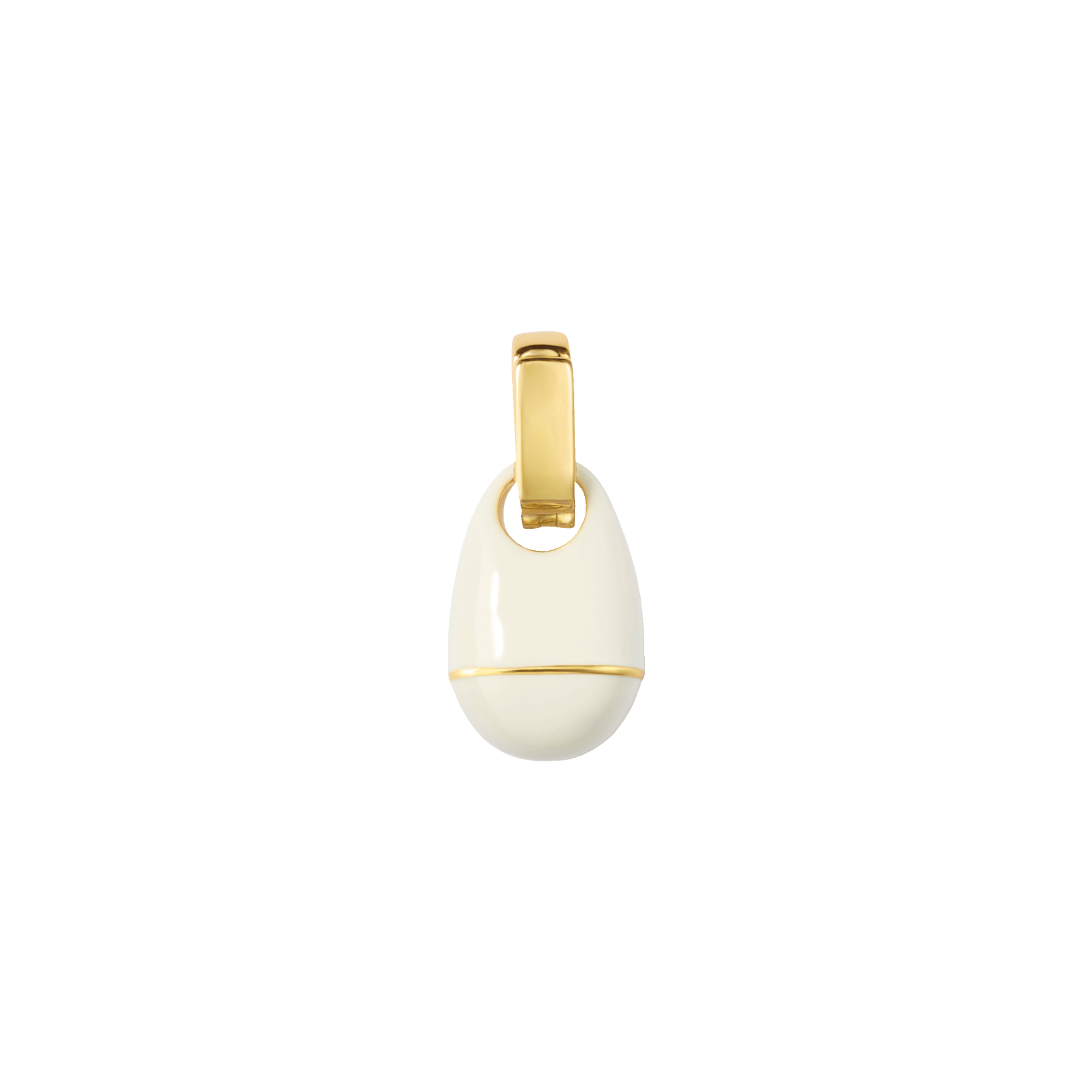 Pendentif Drop - Blanc Sable