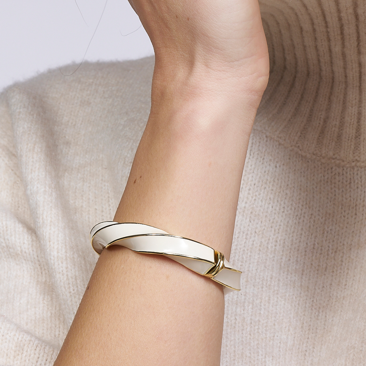 Bracelet Twist - Blanc Sable