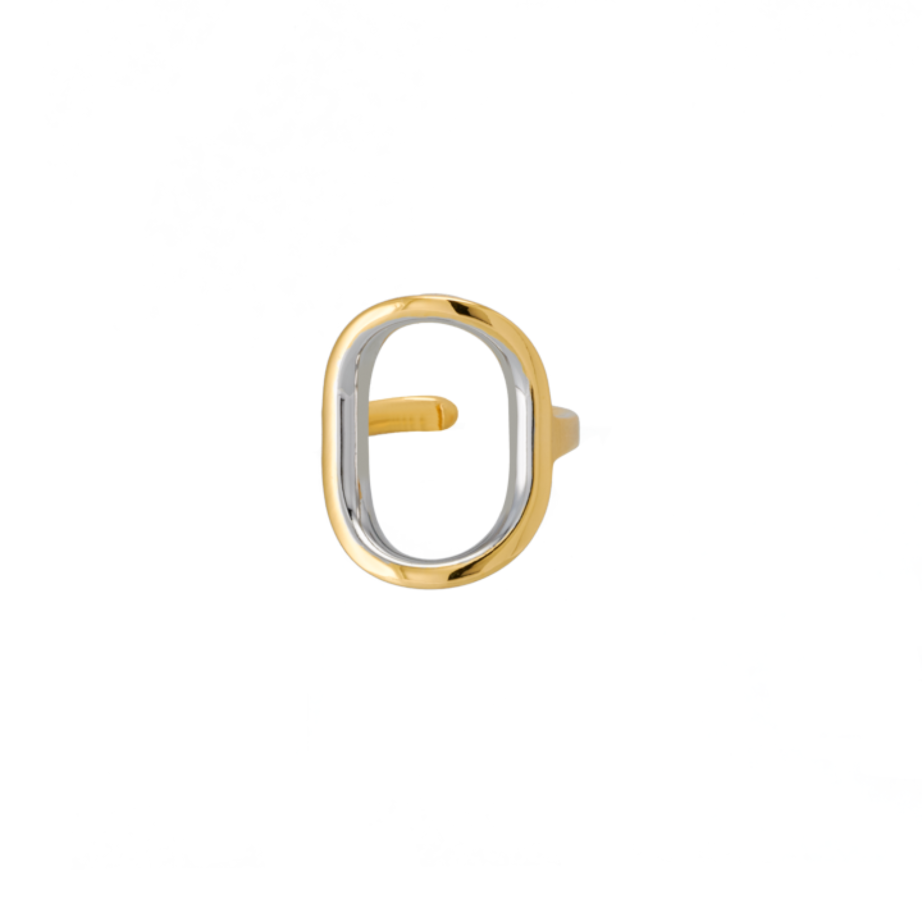 Bague Saturne - Bicolore