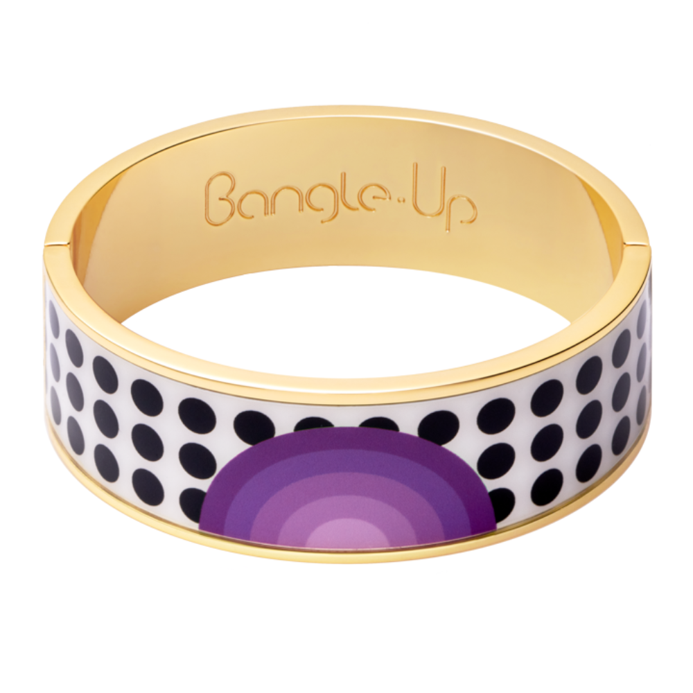 Bracelet DOTS - Deep Purple - Bangle-Up