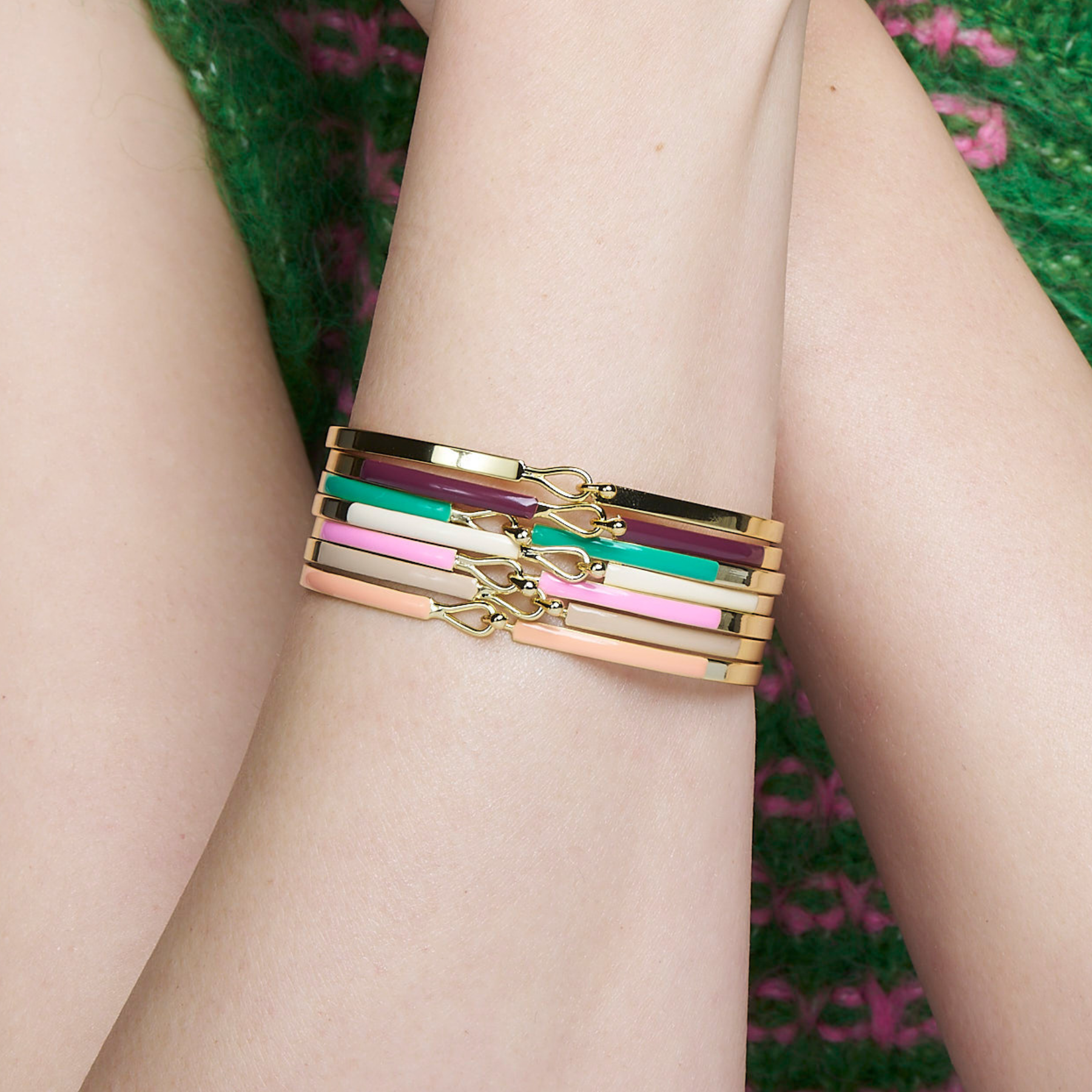 Bracelet Lily - Vert Menthe