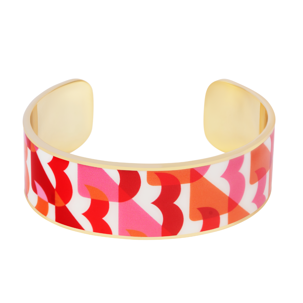 Jonc B.PRINT - Rouge Salsa - Bangle-Up