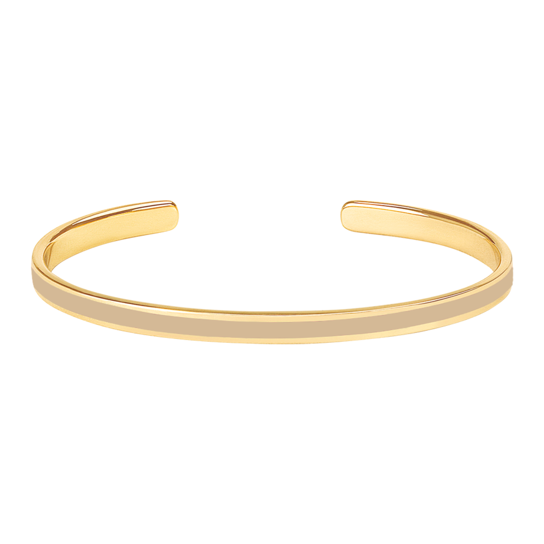 Jonc Bangle - Beige Mastic
