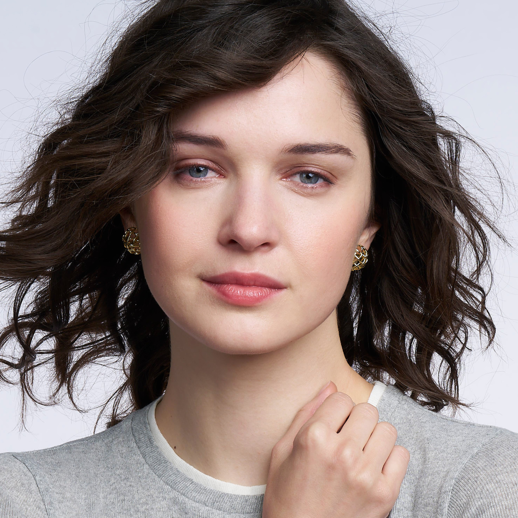 Boucles d'Oreilles Vénus - Or Light