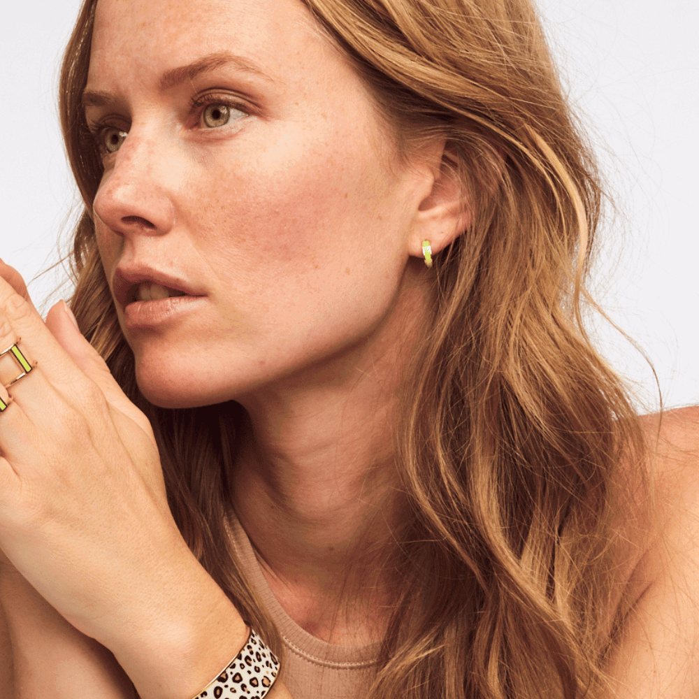 Mini Créoles Bangle - Green Flash - Bangle-Up