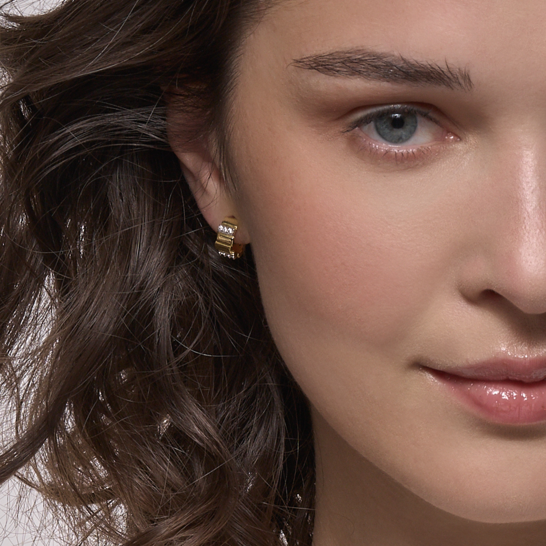 Mini-Créoles Inès Multi - Or Light