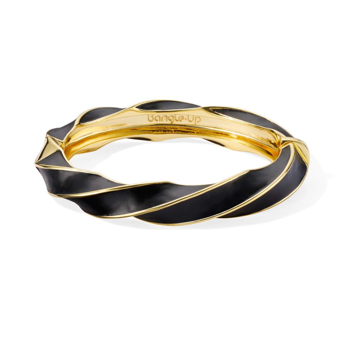Bracelet Twist - Noir Mat