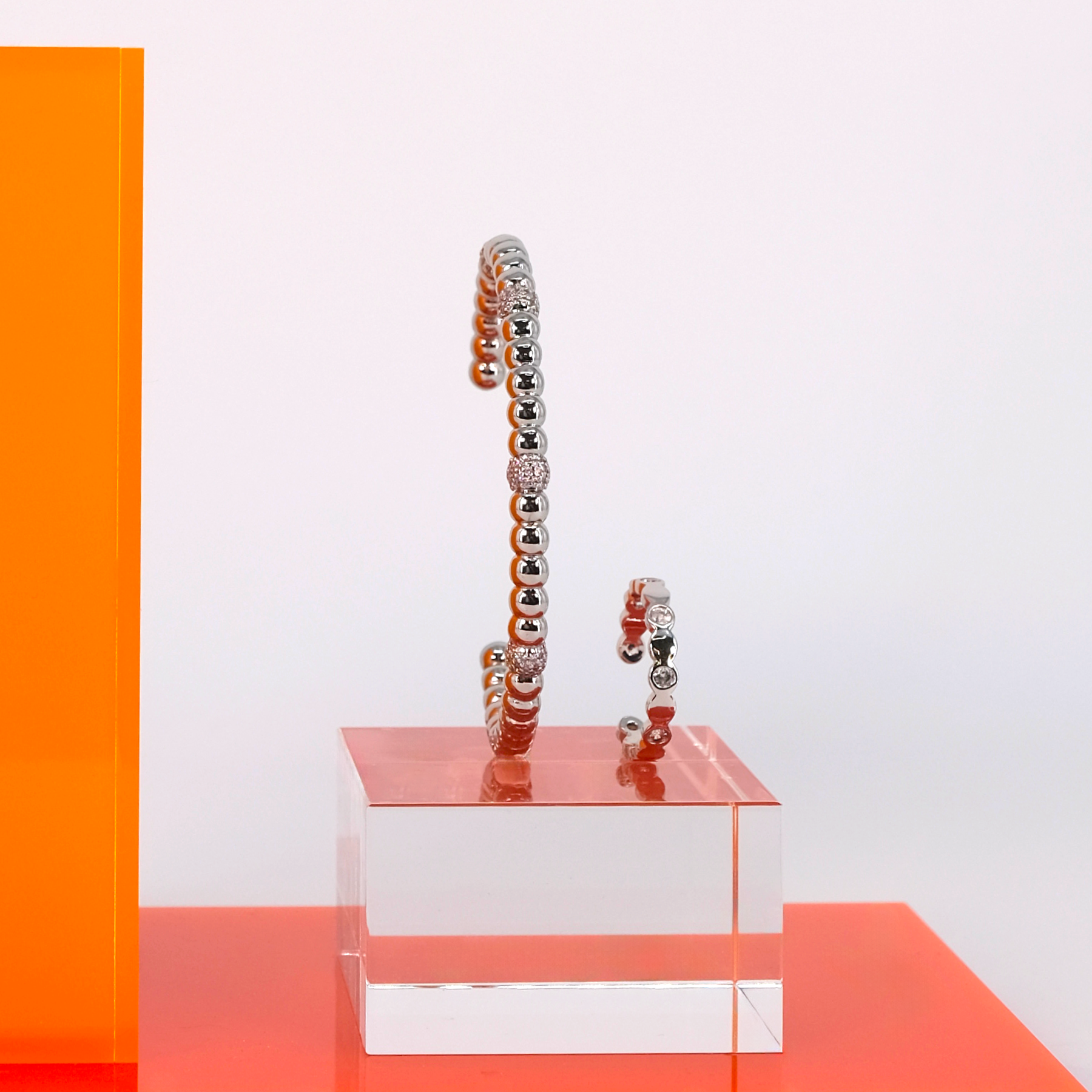 Coffret Jonc et Bague Lumi - Argent