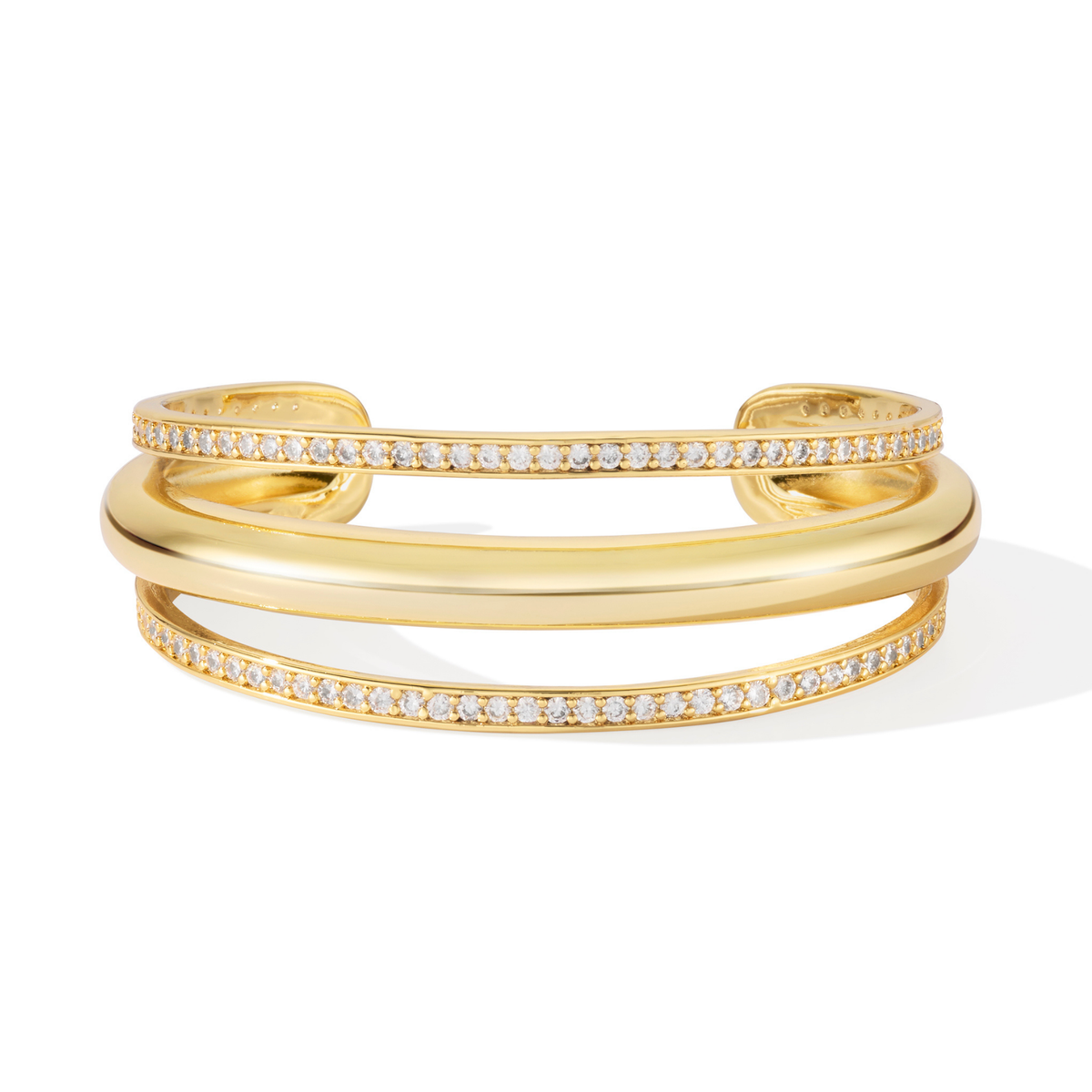 Ligne Cuff - Light Gold