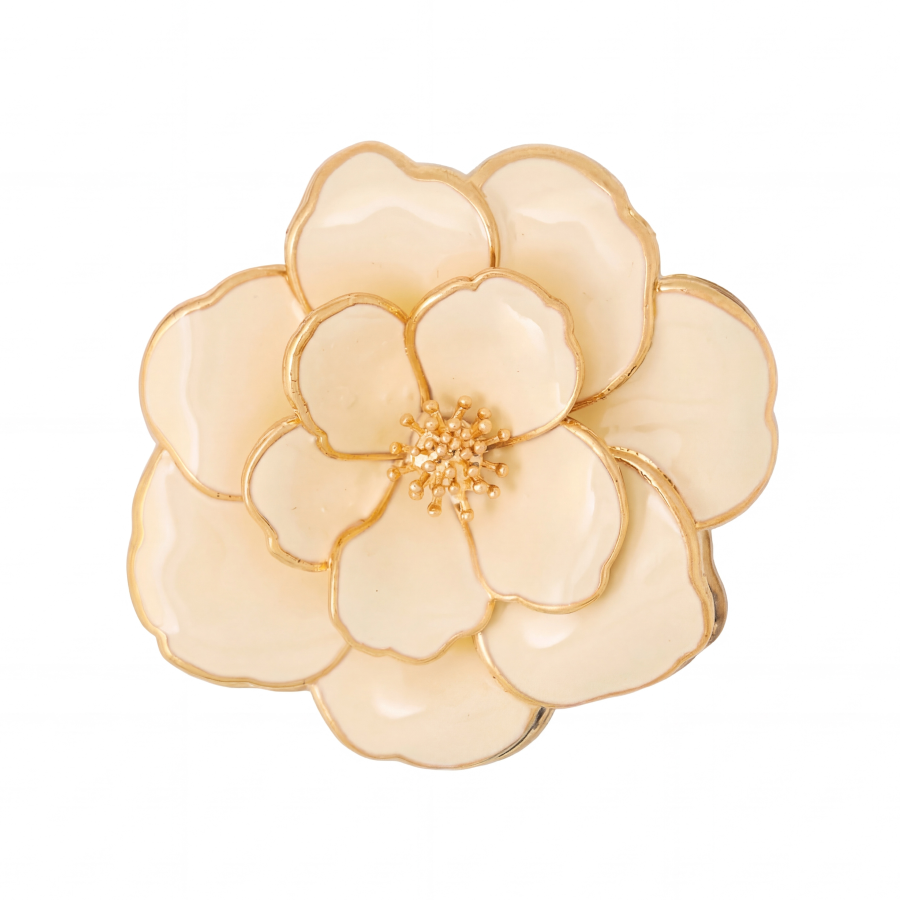 Pendentif Peony - Blanc Sable