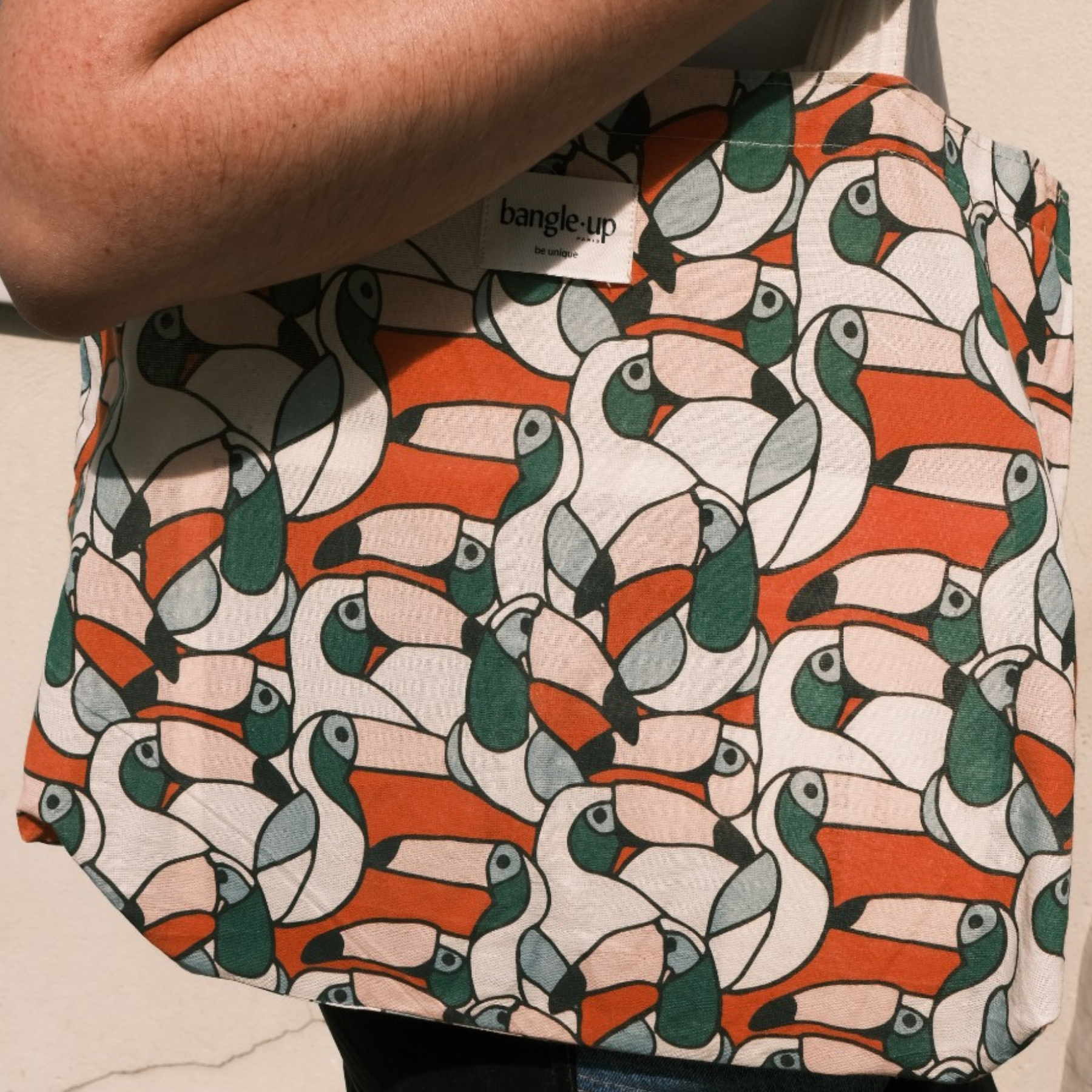 Totebag Jangala - Orange Tangerine