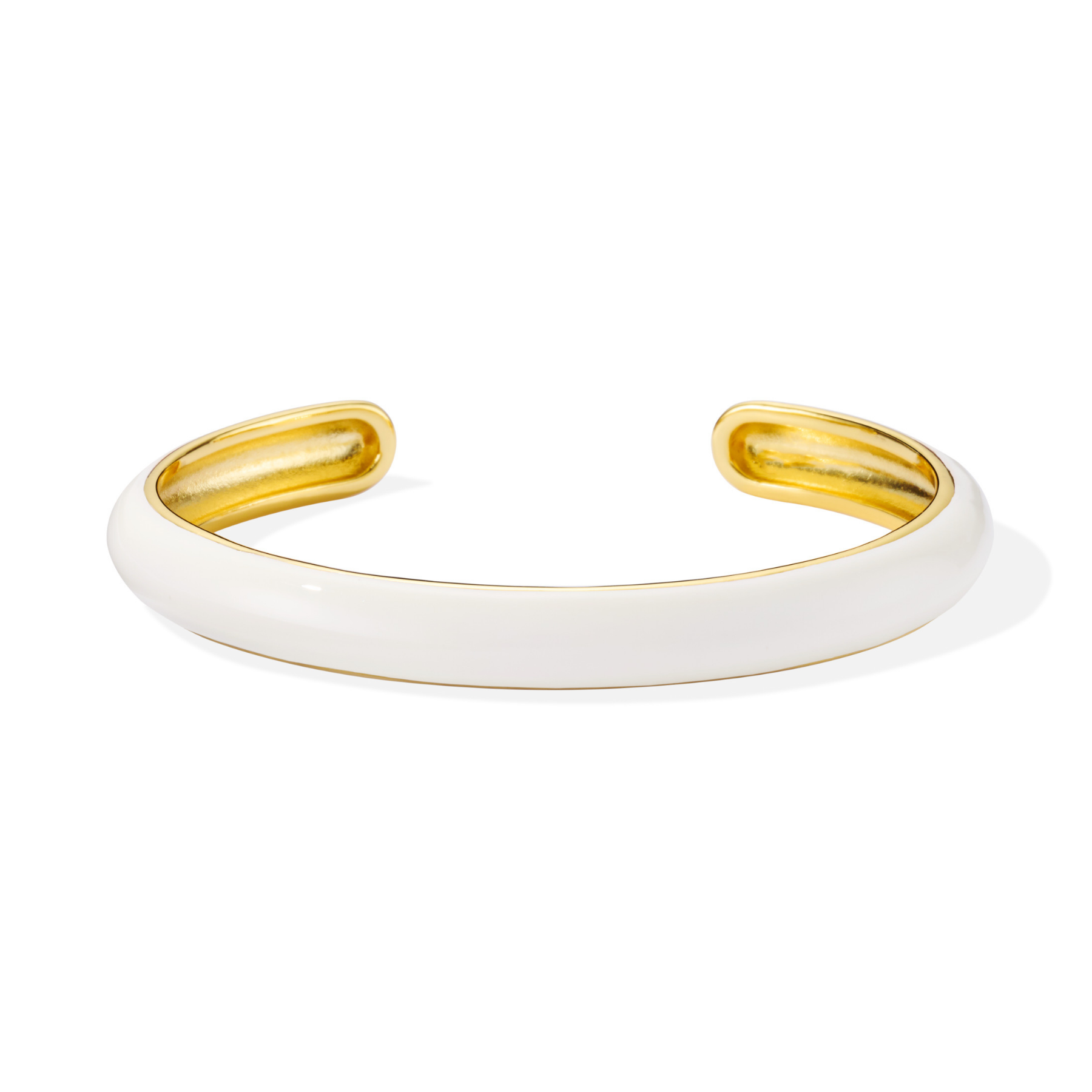 Curved Bead - Sand White