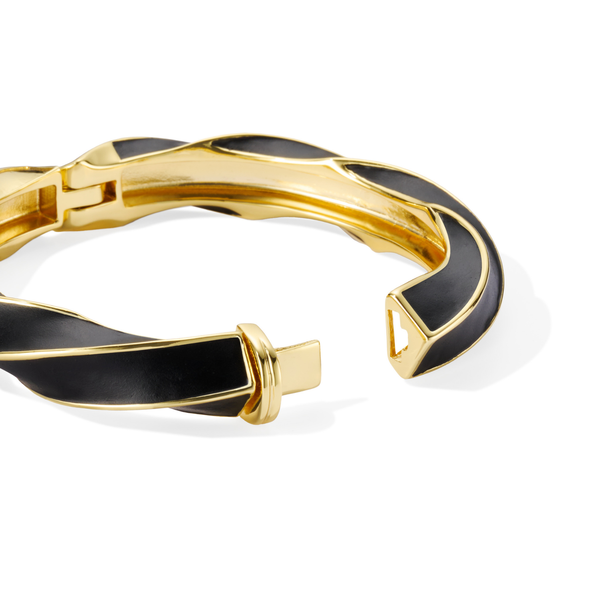 Bracelet Twist - Noir Mat