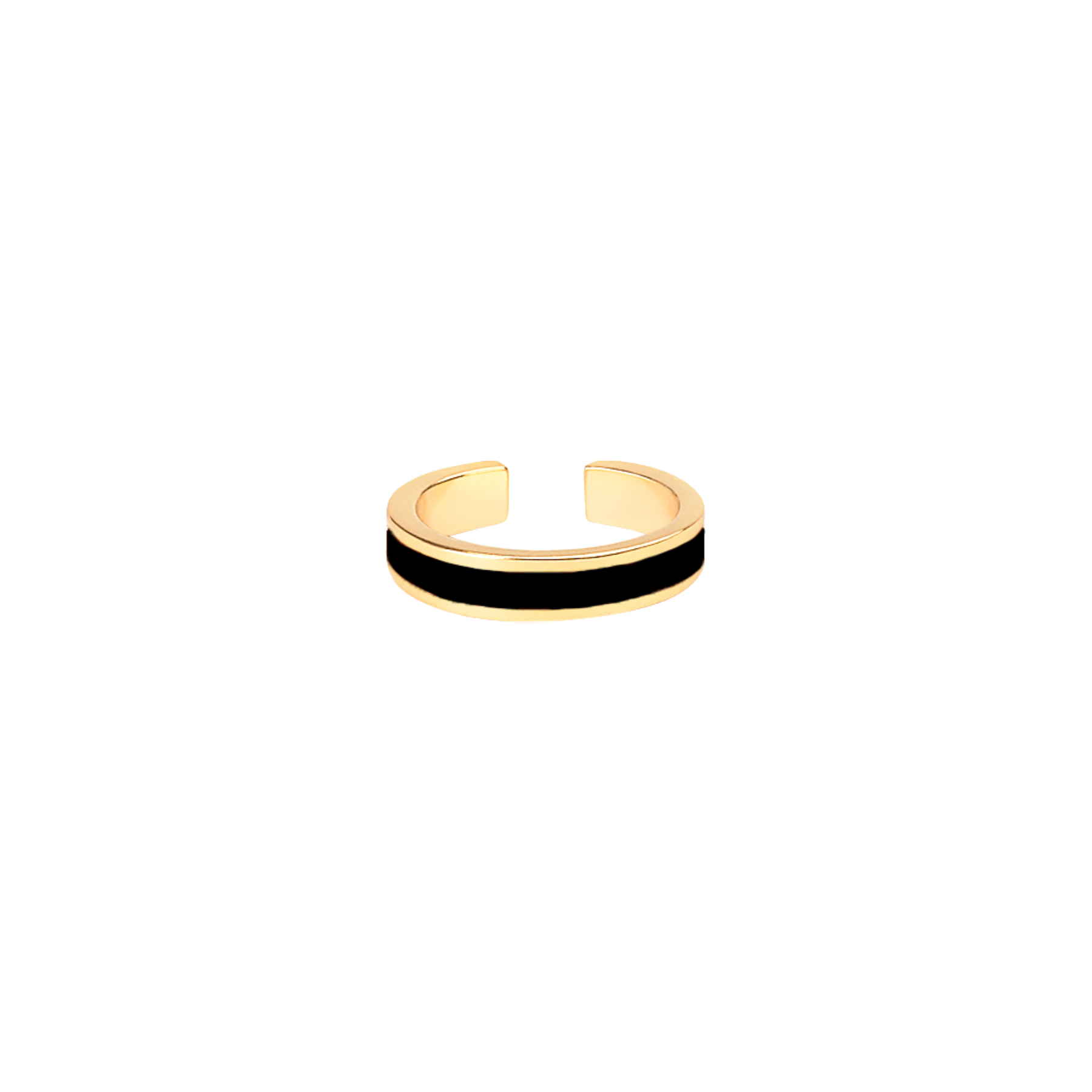 Bague Bangle - Noir Carbon