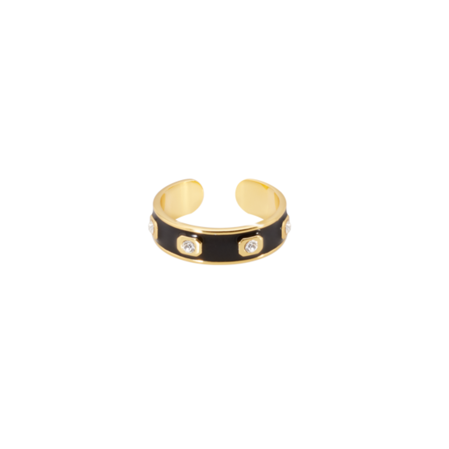 Bague GEM - Noir Carbon