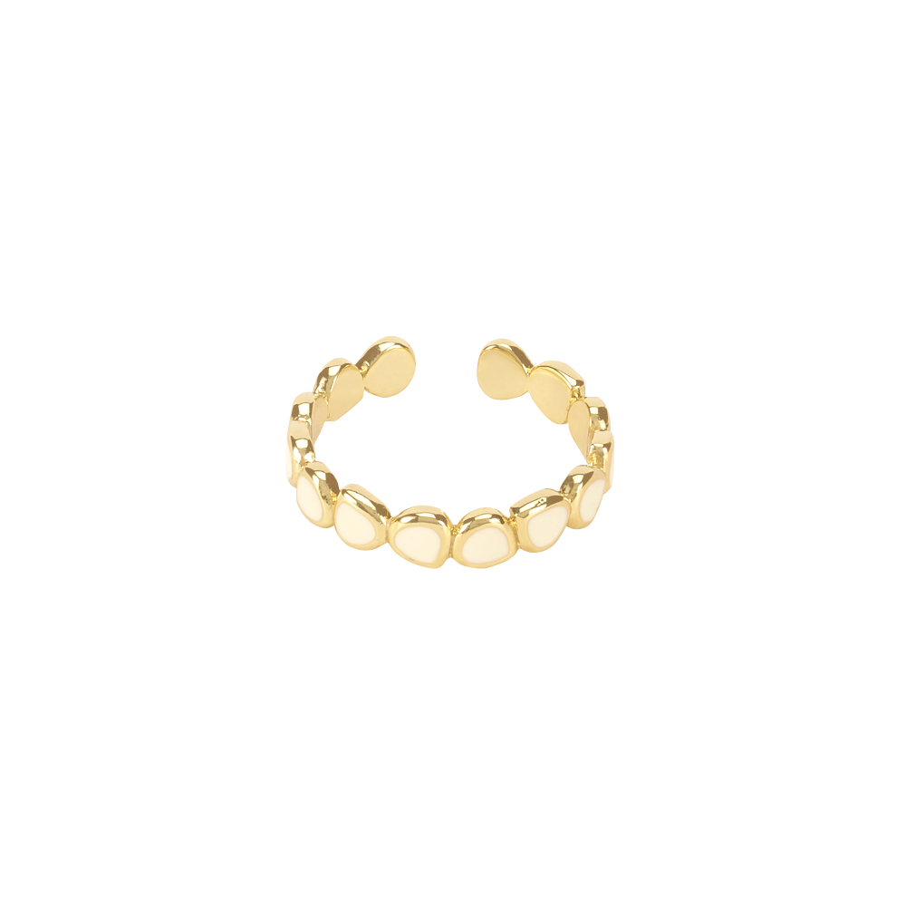 Bague Lumi - Blanc Sable - Bangle-Up 