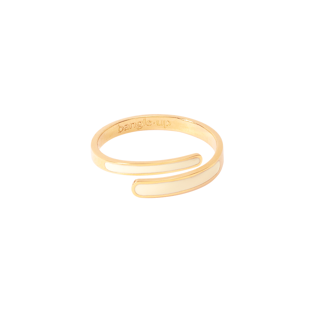 Bague Tara - Blanc sable - Bangle-Up 