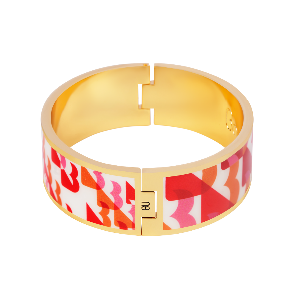 Bracelet B.PRINT - Rouge Salsa - Bangle-Up 