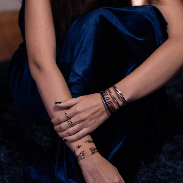Bracelet  Bangle - Bleu Nuit - Bangle-Up 