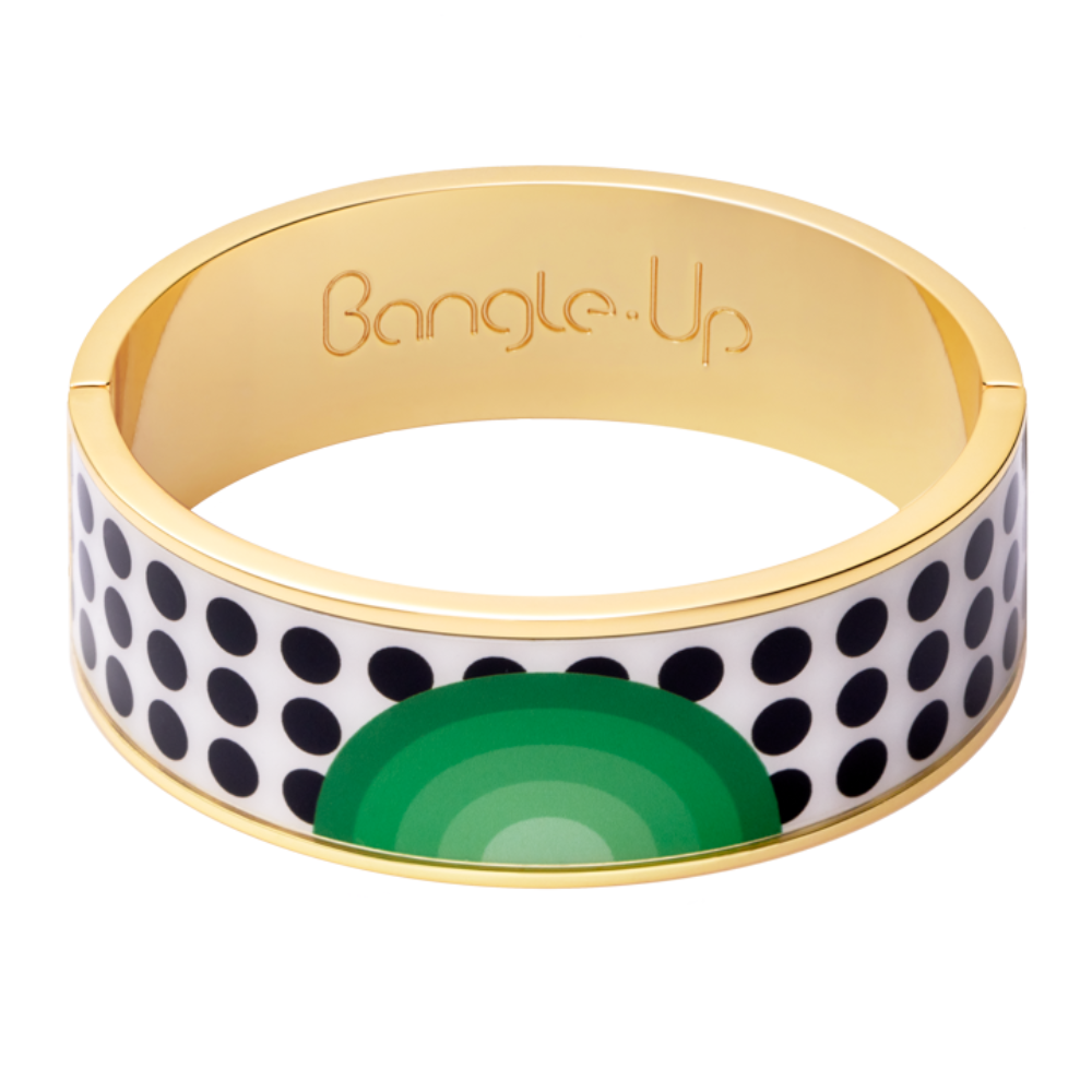 Bracelet DOTS - Simply Green - Bangle-Up 