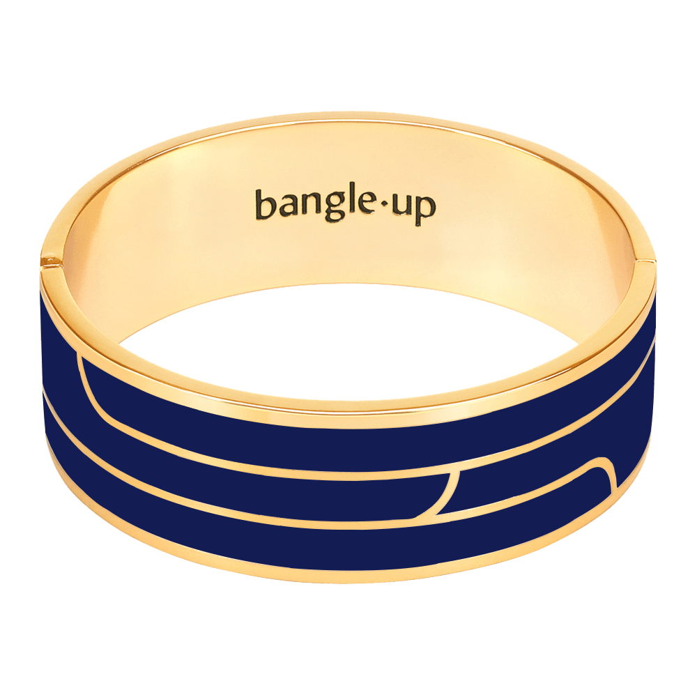 Bracelet Gaya - Bleu Nuit - Bangle-Up 