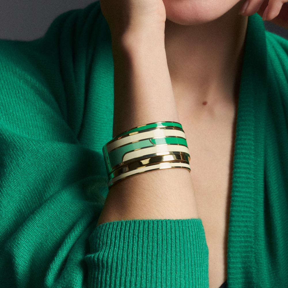 Bracelet Gaya - Simply Green - Bangle-Up 