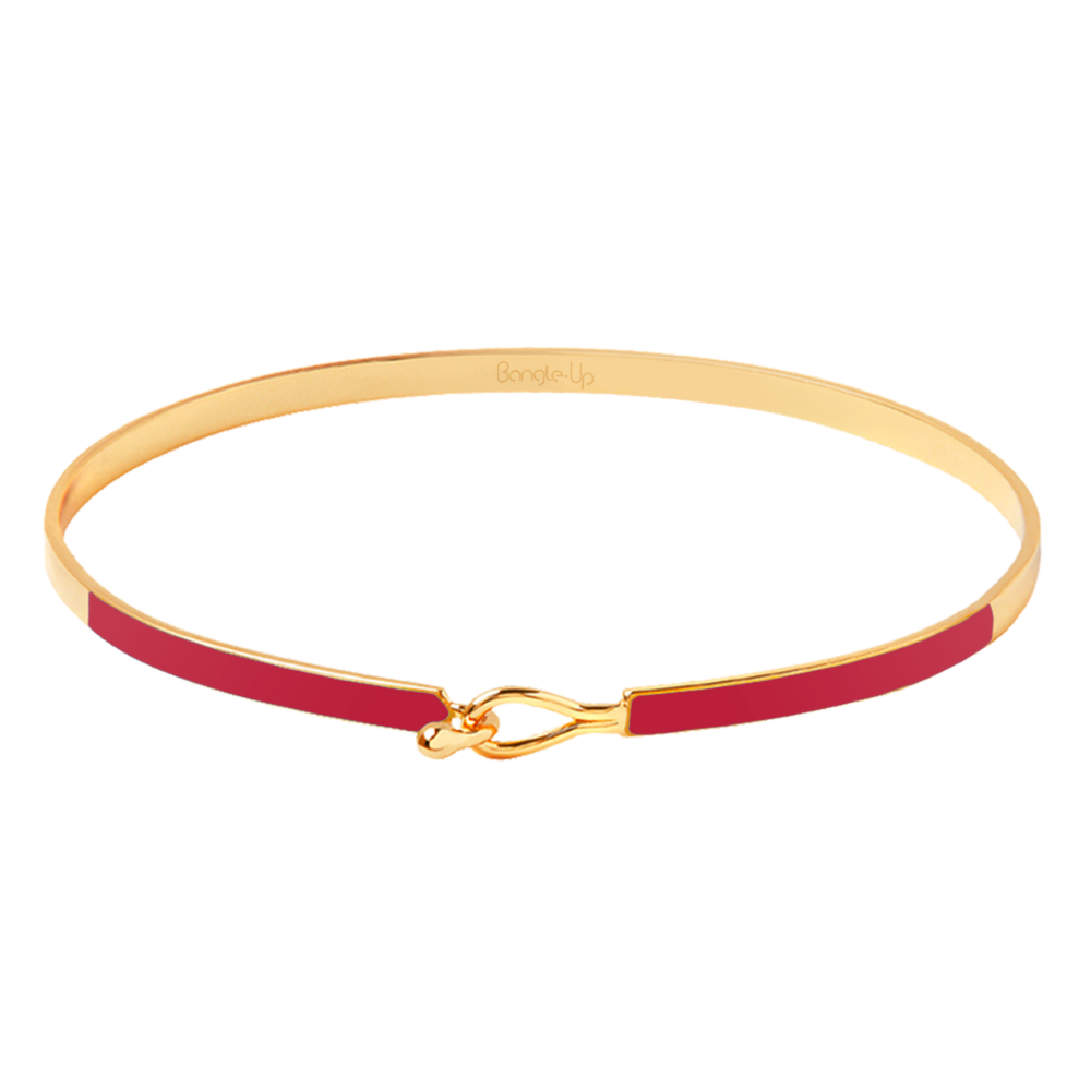 Bracelet Lily - Rouge Salsa - Bangle-Up 