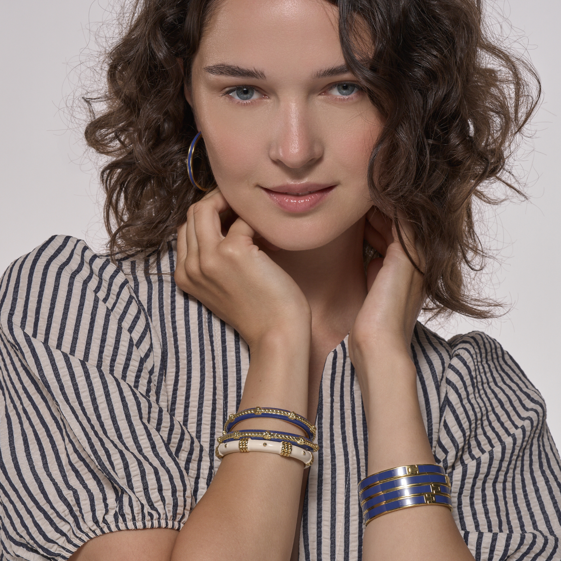 Bracelet Bangle - Bleu Navy