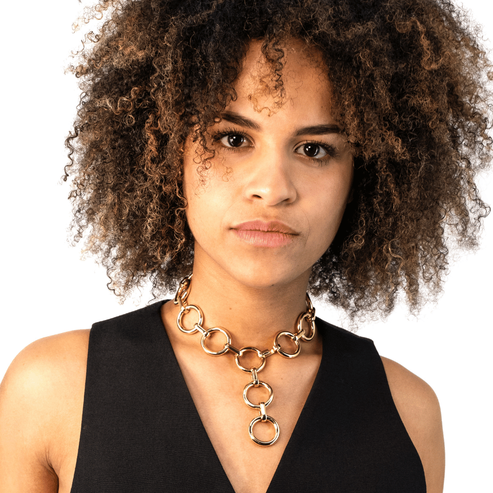 Collier EYELET - Blanc Sable - Bangle-Up 