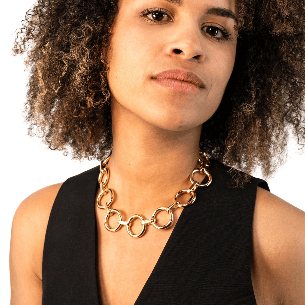 Collier EYELET - Blanc Sable - Bangle-Up 