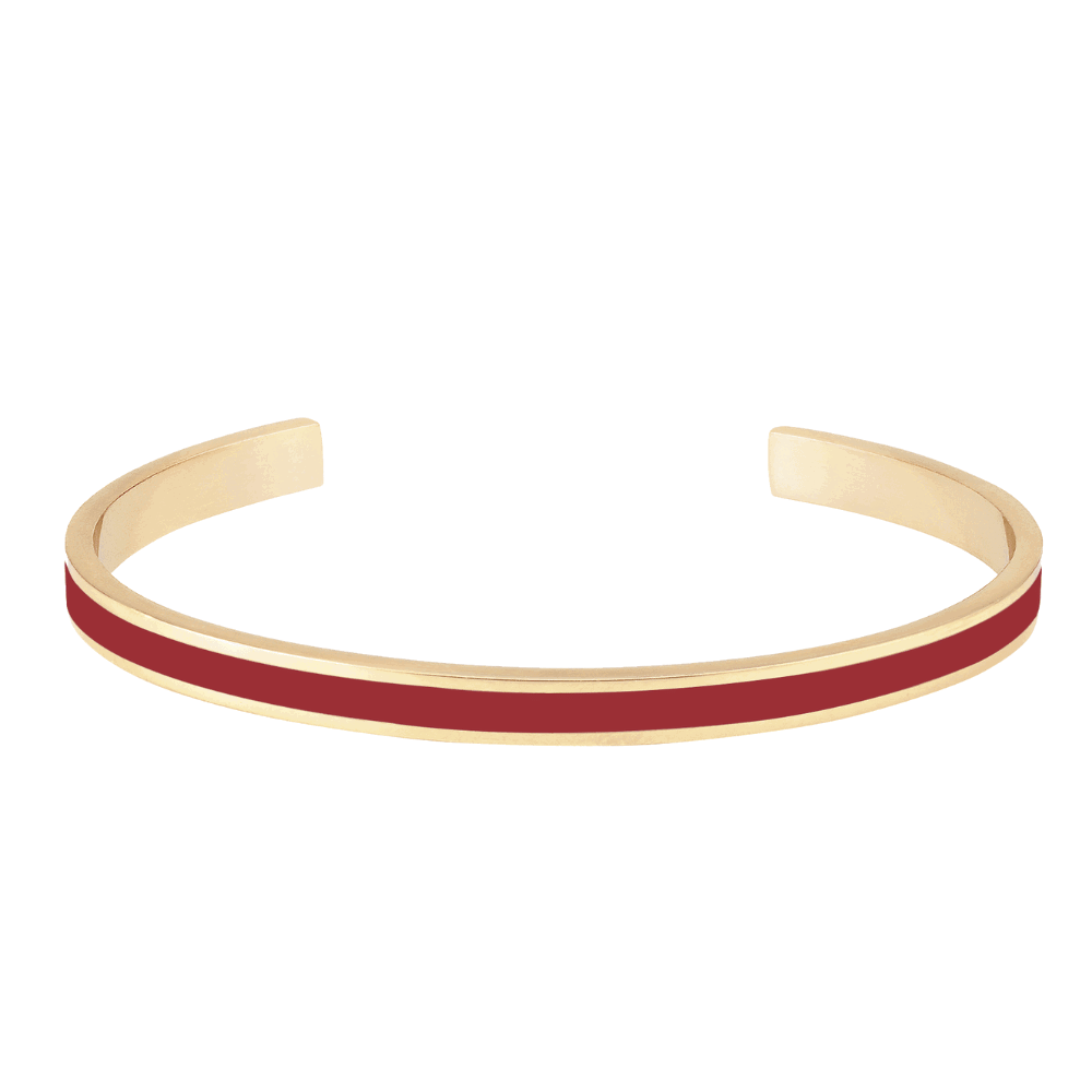 Jonc Bangle - Rouge Salsa - Bangle-Up 