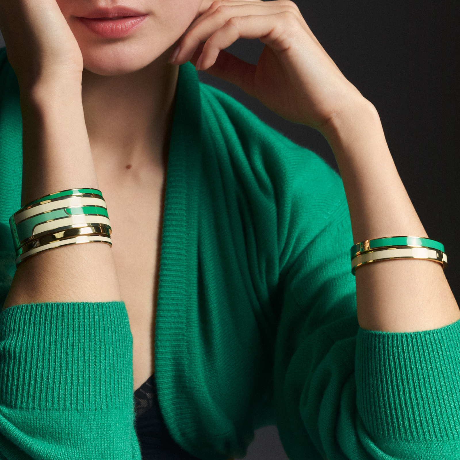 Jonc Bangle - Simply Green - Bangle-Up 