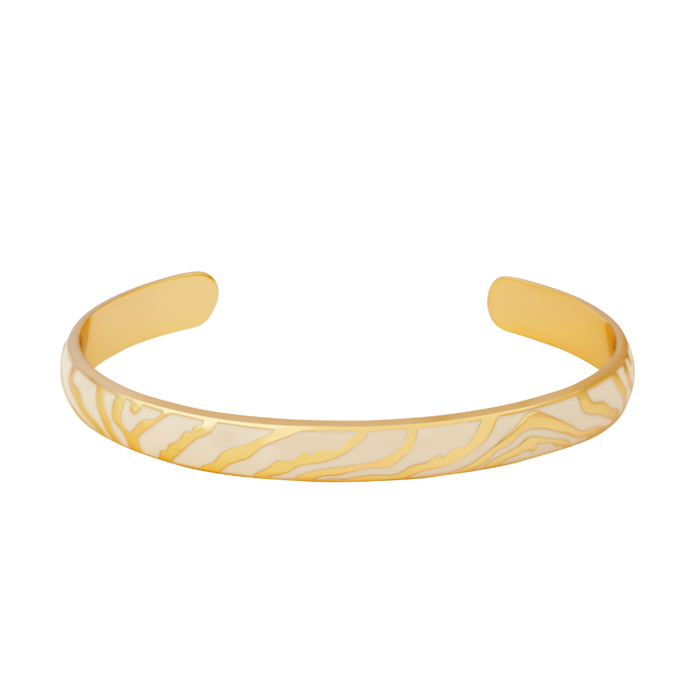 Jonc ZEBRA - Blanc Sable - Bangle-Up 