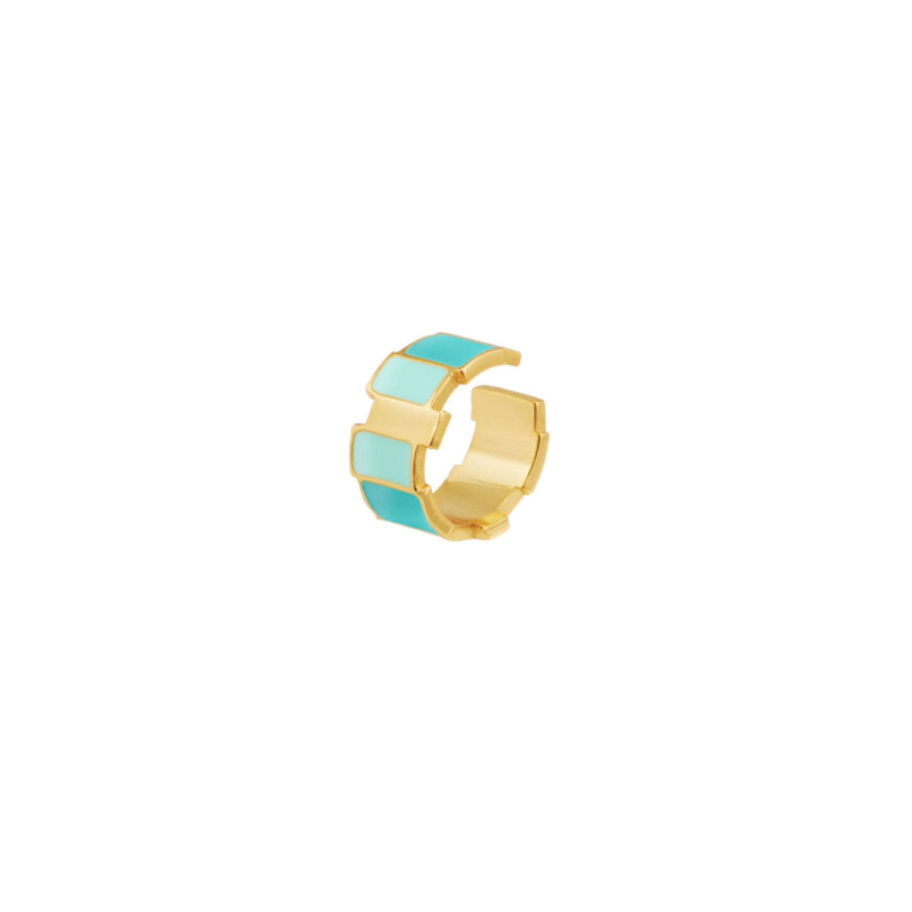 Earcuff Inès Multicolore - Bleu Turquoise