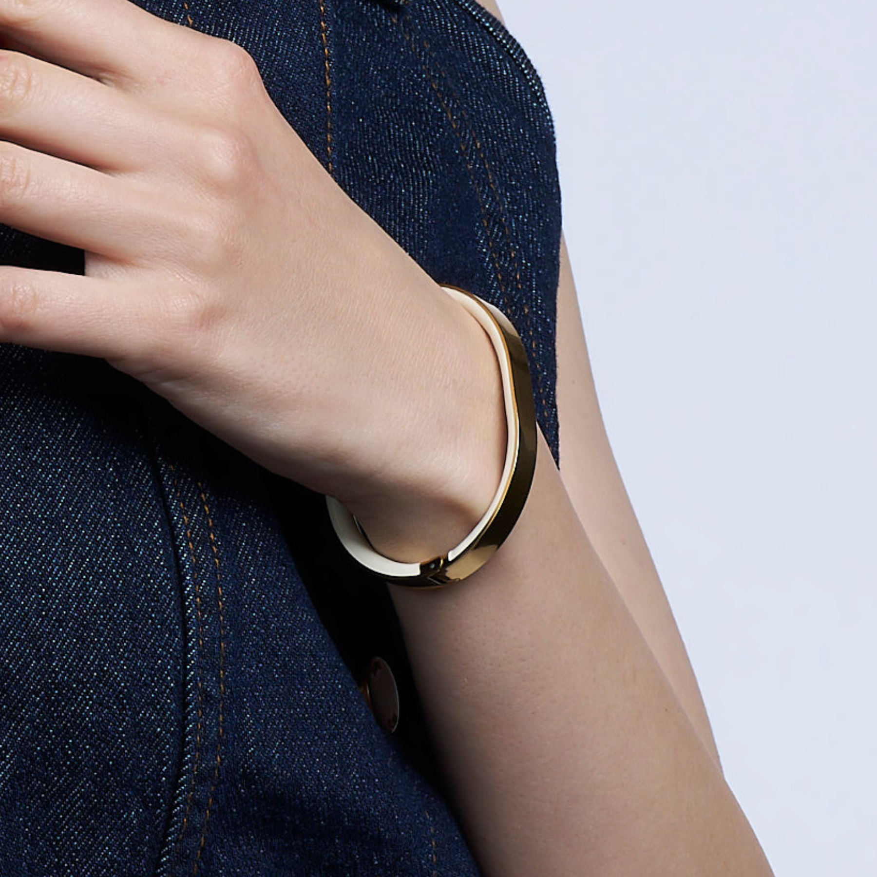 Bracelet Saturne - Blanc Sable