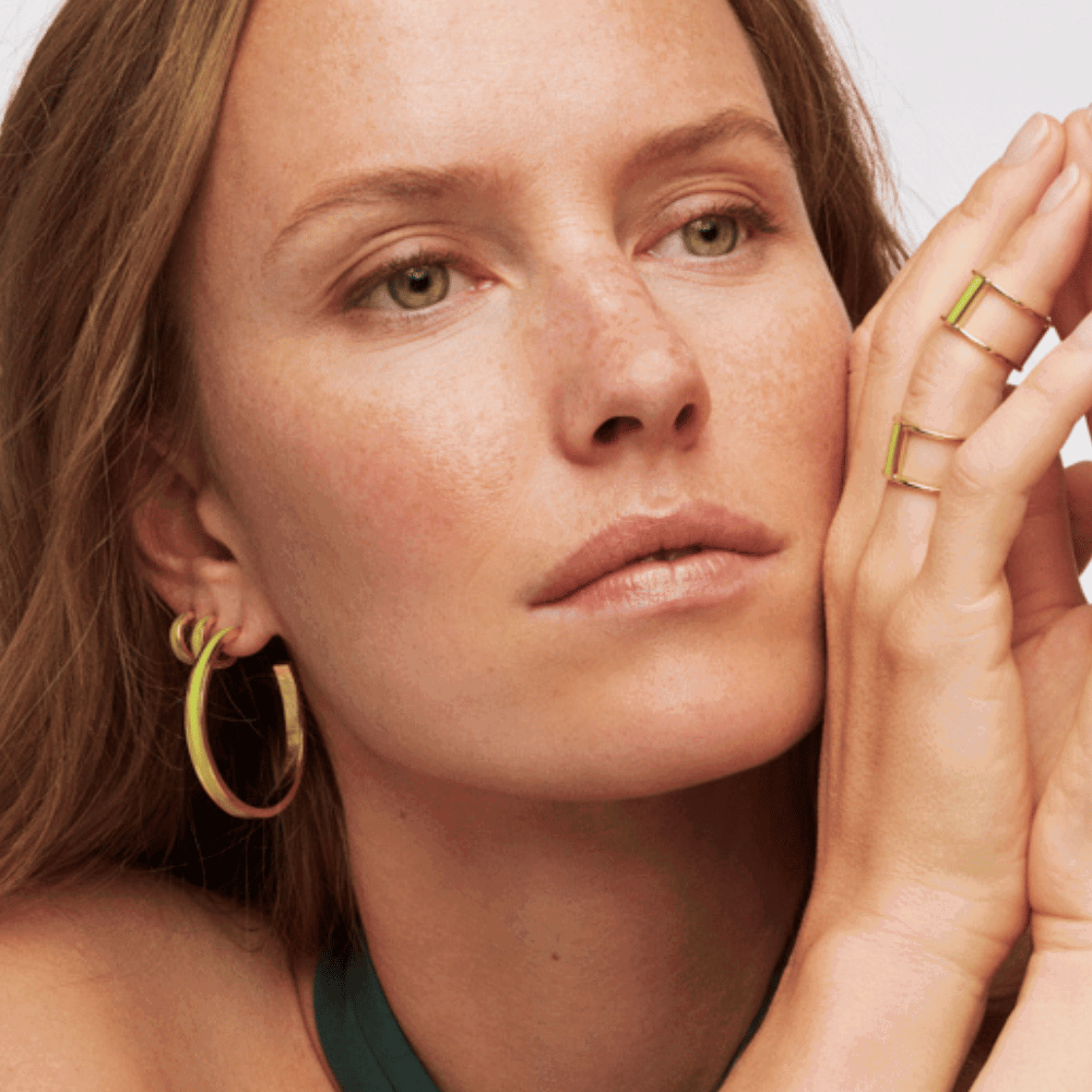 Mini Créoles Bangle - Green Flash - Bangle-Up 