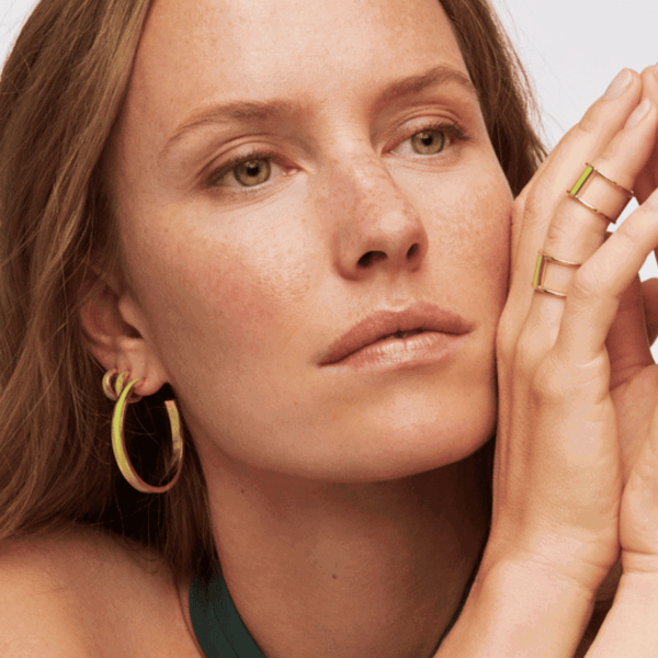 Mini Créoles Bangle - Green Flash - Bangle-Up 