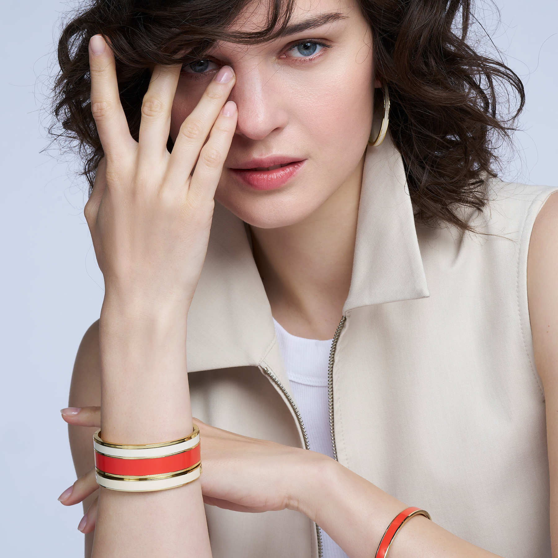 Bracelet  Bangle - Orange Tangerine
