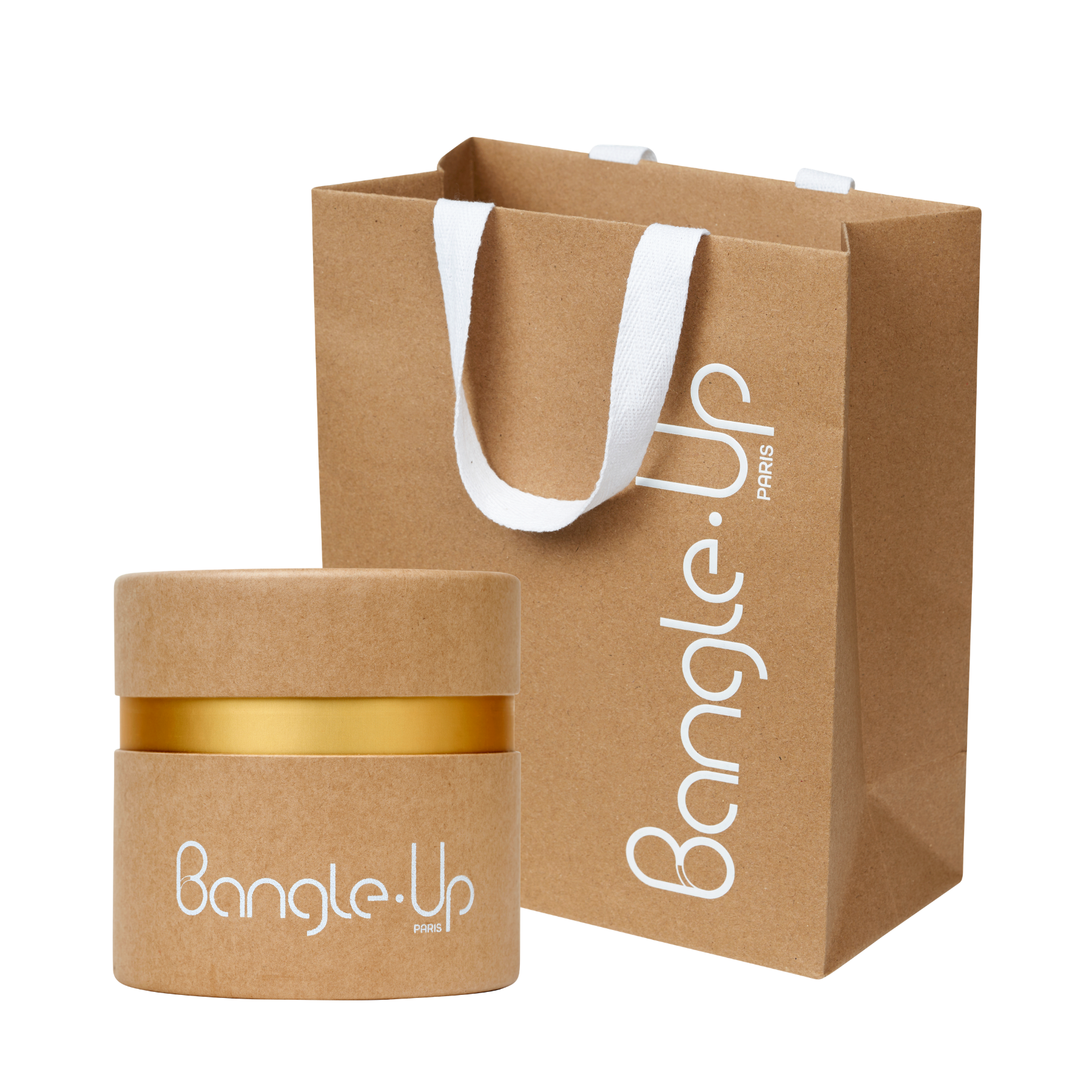 Boîte & Sac cadeau - Kraft et doré