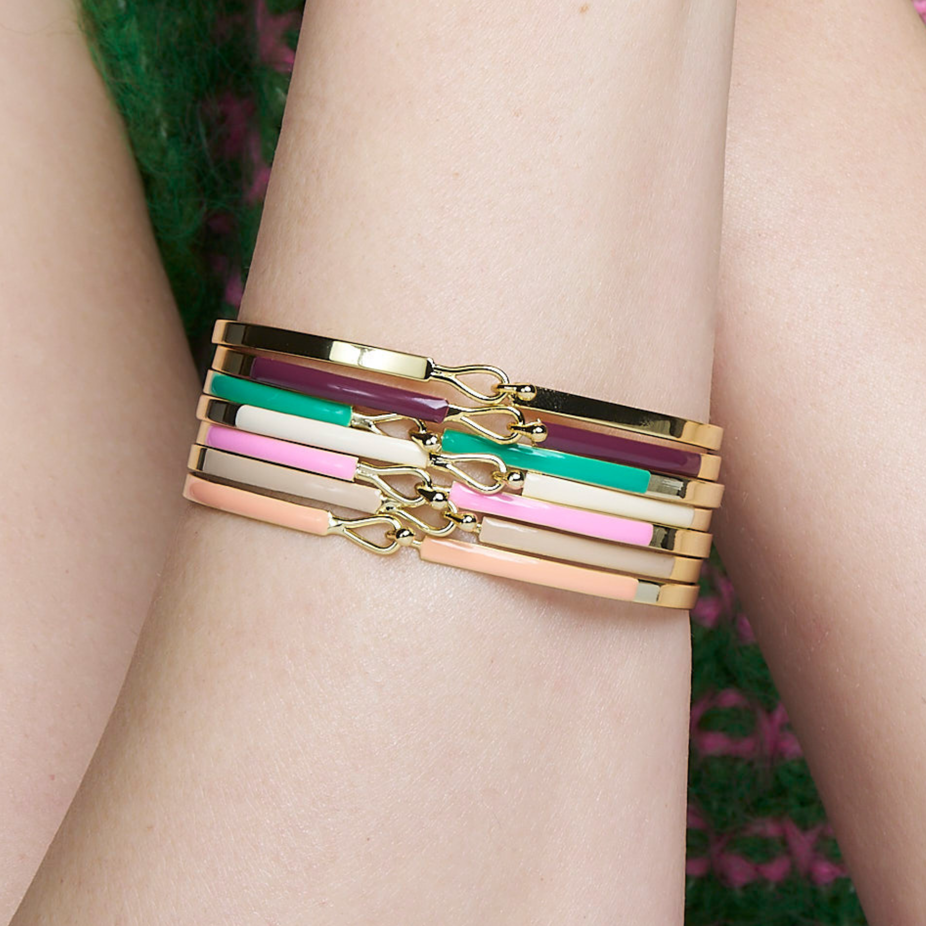 Bracelet Lily - Vert Menthe