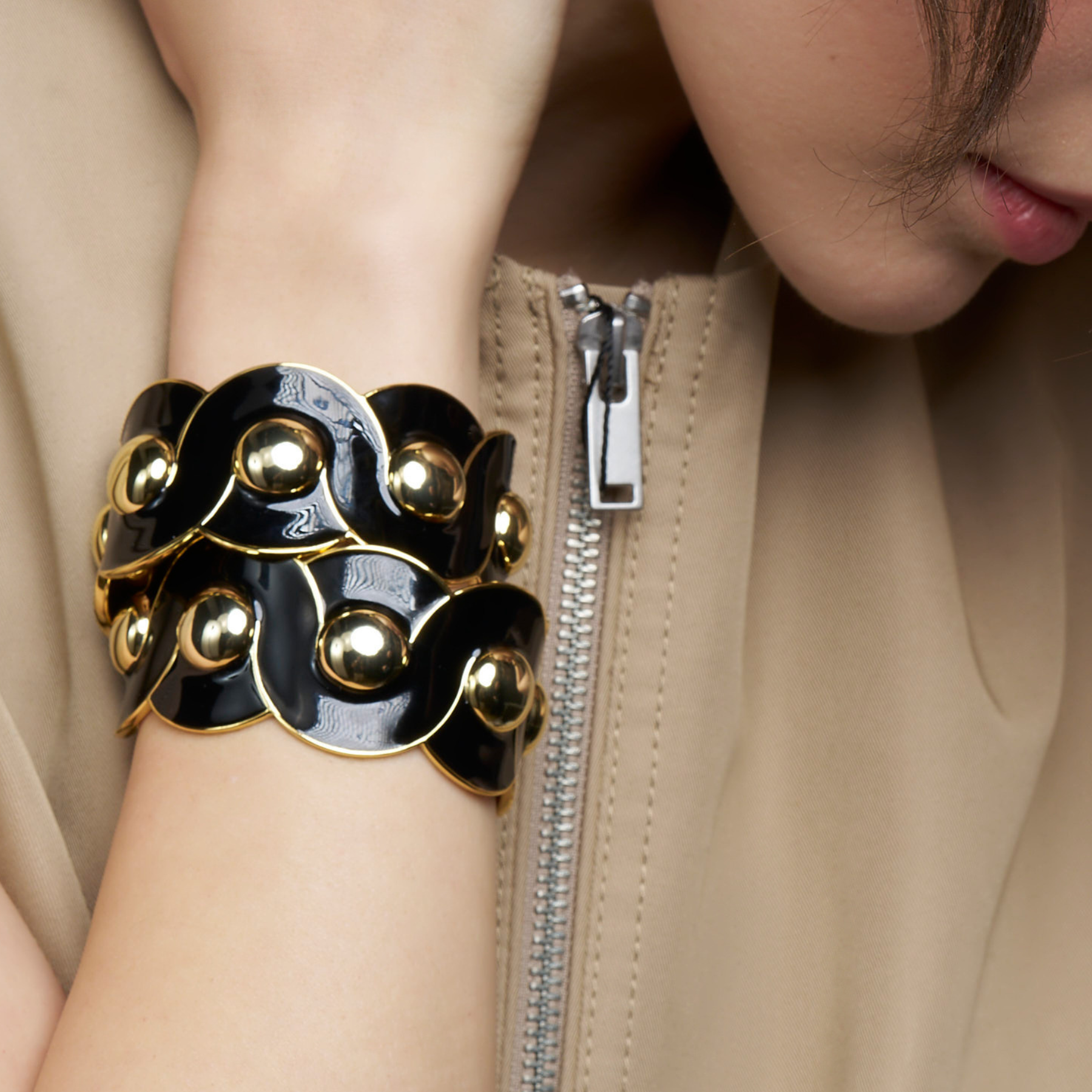 Manchette Moon - Noir Carbon