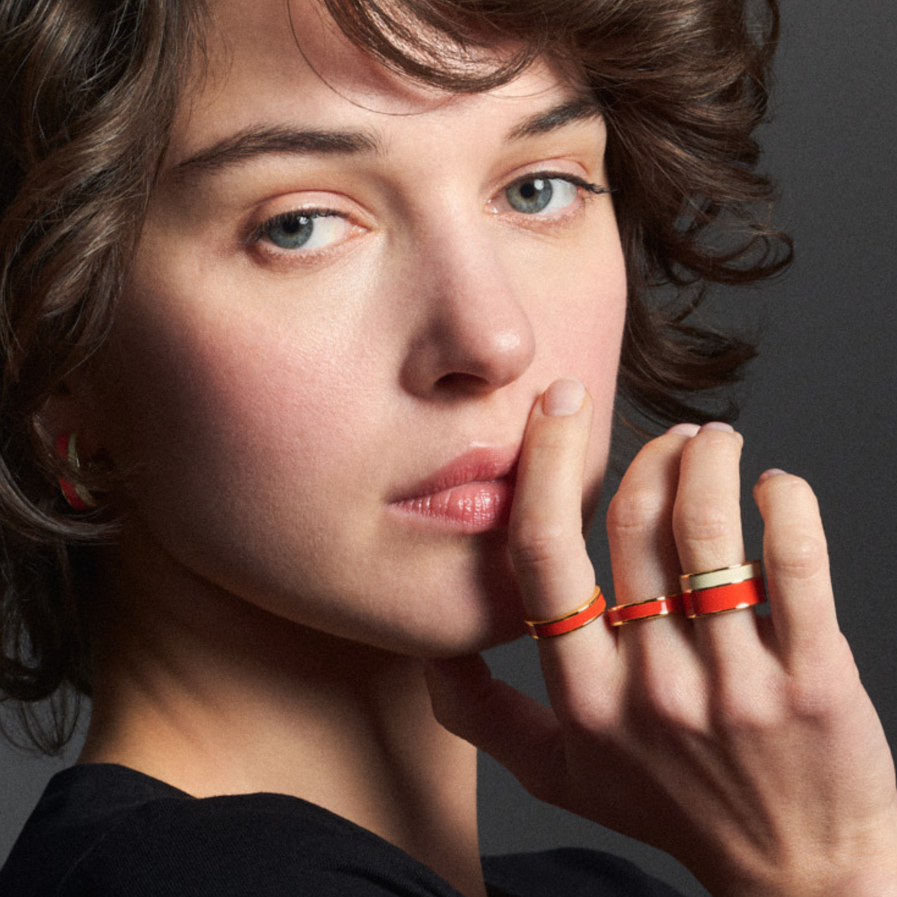 Bague Bangle - Orange Tangerine